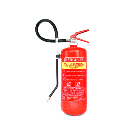 Hercules 6L Foam Fire Extinguisher (Wet Chemical)