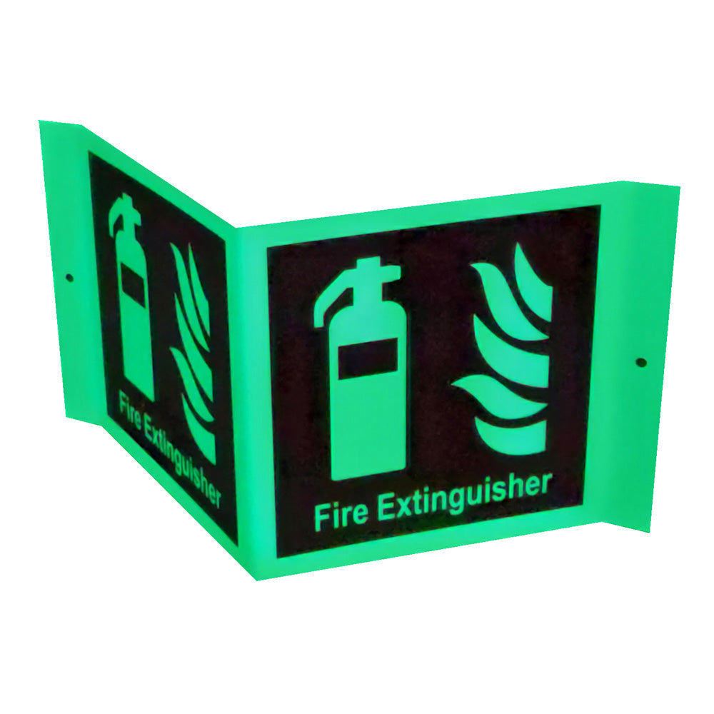 Fire Extinguisher Signage (A Frame, Glow In Dark)